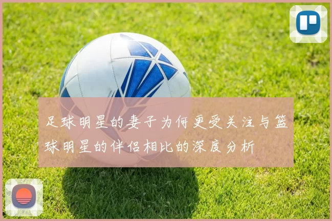 足球明星的妻子为何更受关注与篮球明星的伴侣相比的深度分析