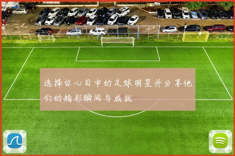 选择你心目中的足球明星并分享他们的精彩瞬间与成就
