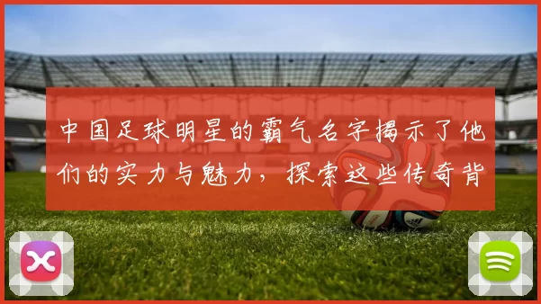 中国足球明星的霸气名字揭示了他们的实力与魅力，探索这些传奇背后的故事与成就