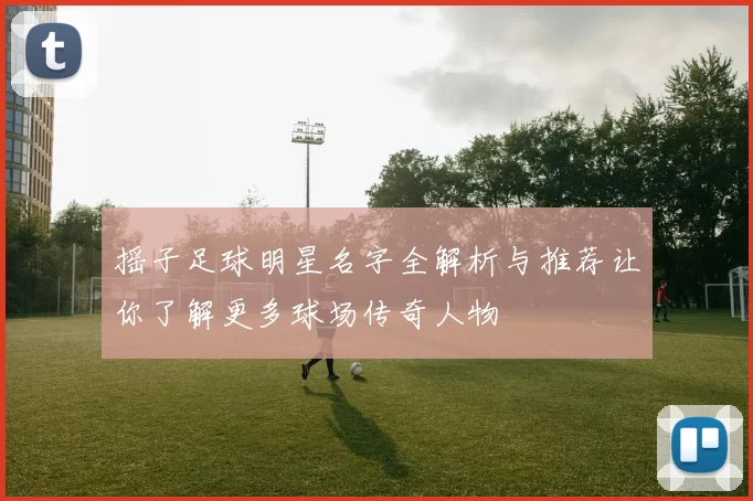 摇子足球明星名字全解析与推荐让你了解更多球场传奇人物